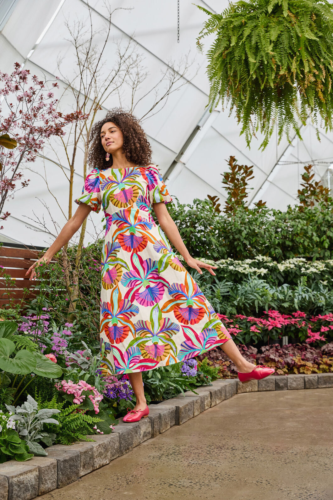 Gorman - Orchid Midi Dress - print