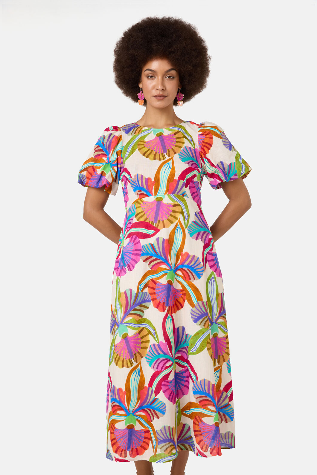 Gorman - Orchid Midi Dress - print