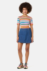 Gorman - Stripes Fitted Tee - print