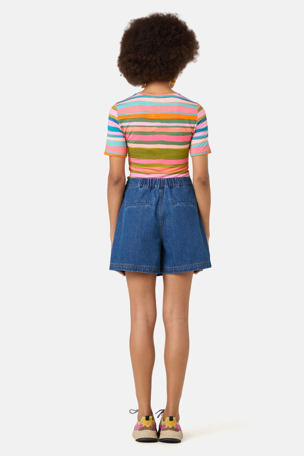 Gorman - Stripes Fitted Tee - print
