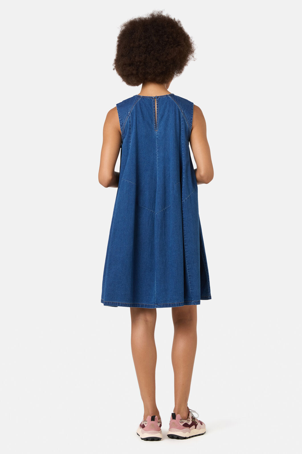 Gorman - Charlotte Chambray Bubble Dress - chambray
