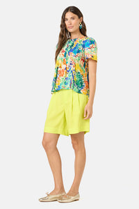 Gorman - Sundrift Pleat Top - print