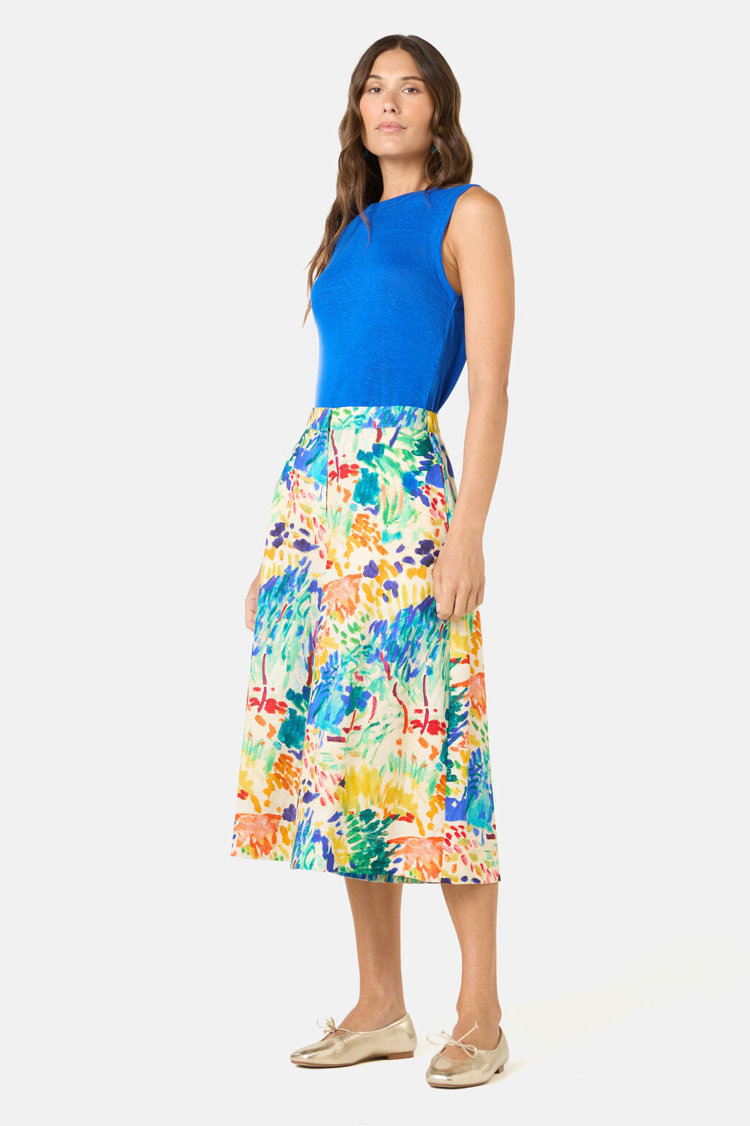 Gorman - Sundrift Skort - print