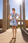 Gorman - Paper Poetry Stripe Beach Dress - print