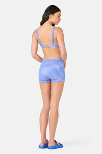 Gorman - Gingham Bikini Top - blue