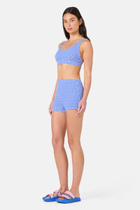 Gorman - Gingham Bikini Bottom - blue