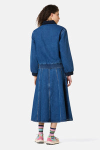 Gorman - Molly Denim Jacket - mid-blue
