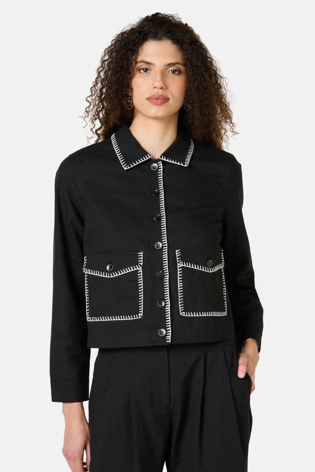 Gorman - Raven Embroidered Jacket - black