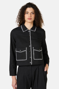 Gorman - Raven Embroidered Jacket - black