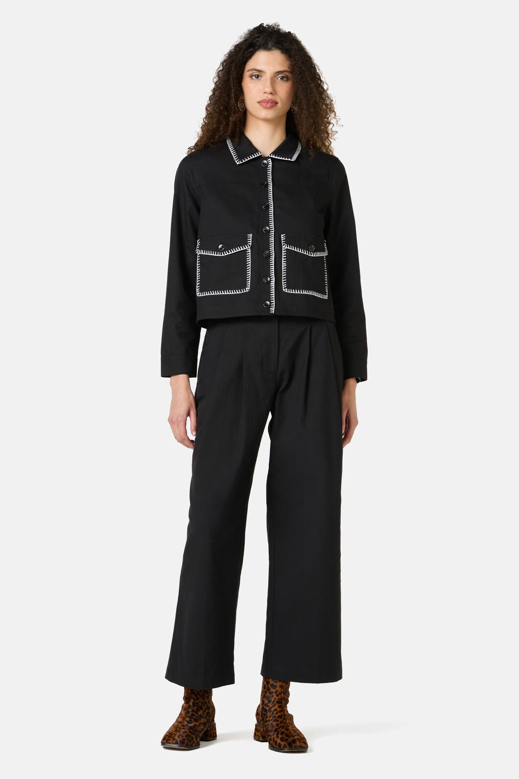 Gorman - Raven Embroidered Jacket - black