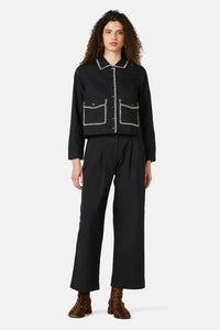 Gorman - Raven Embroidered Jacket - black
