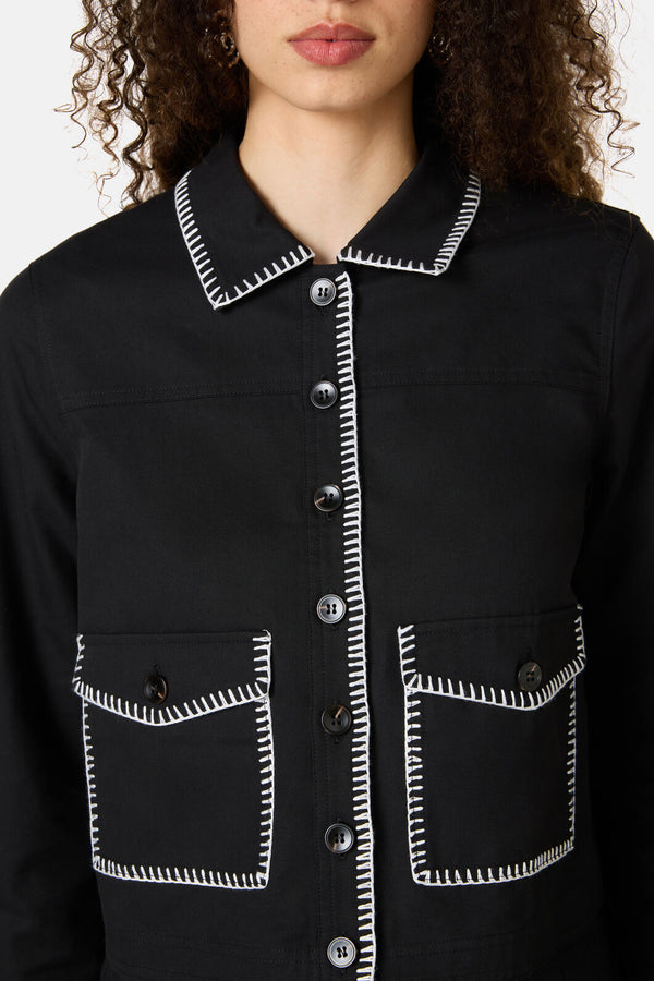 Gorman - Raven Embroidered Jacket - black