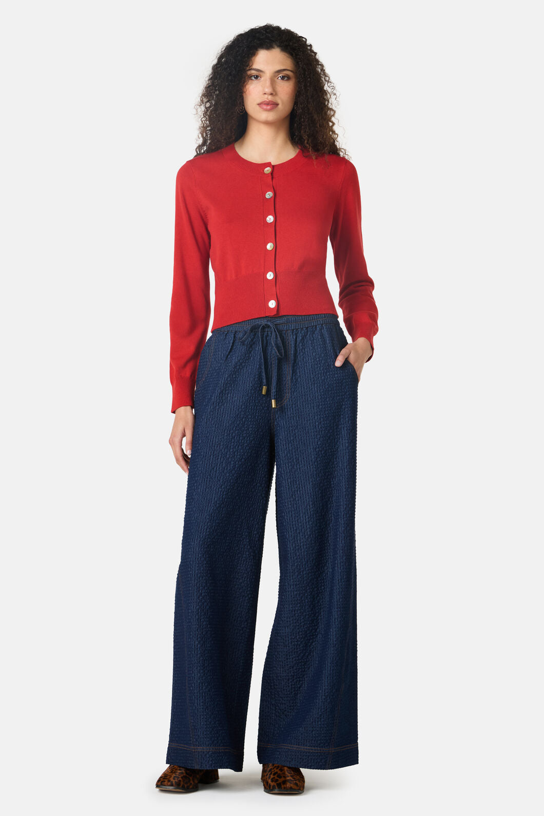 Gorman - Astrid Cardigan - brick