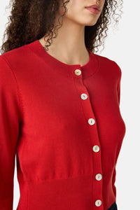 Gorman - Astrid Cardigan - brick