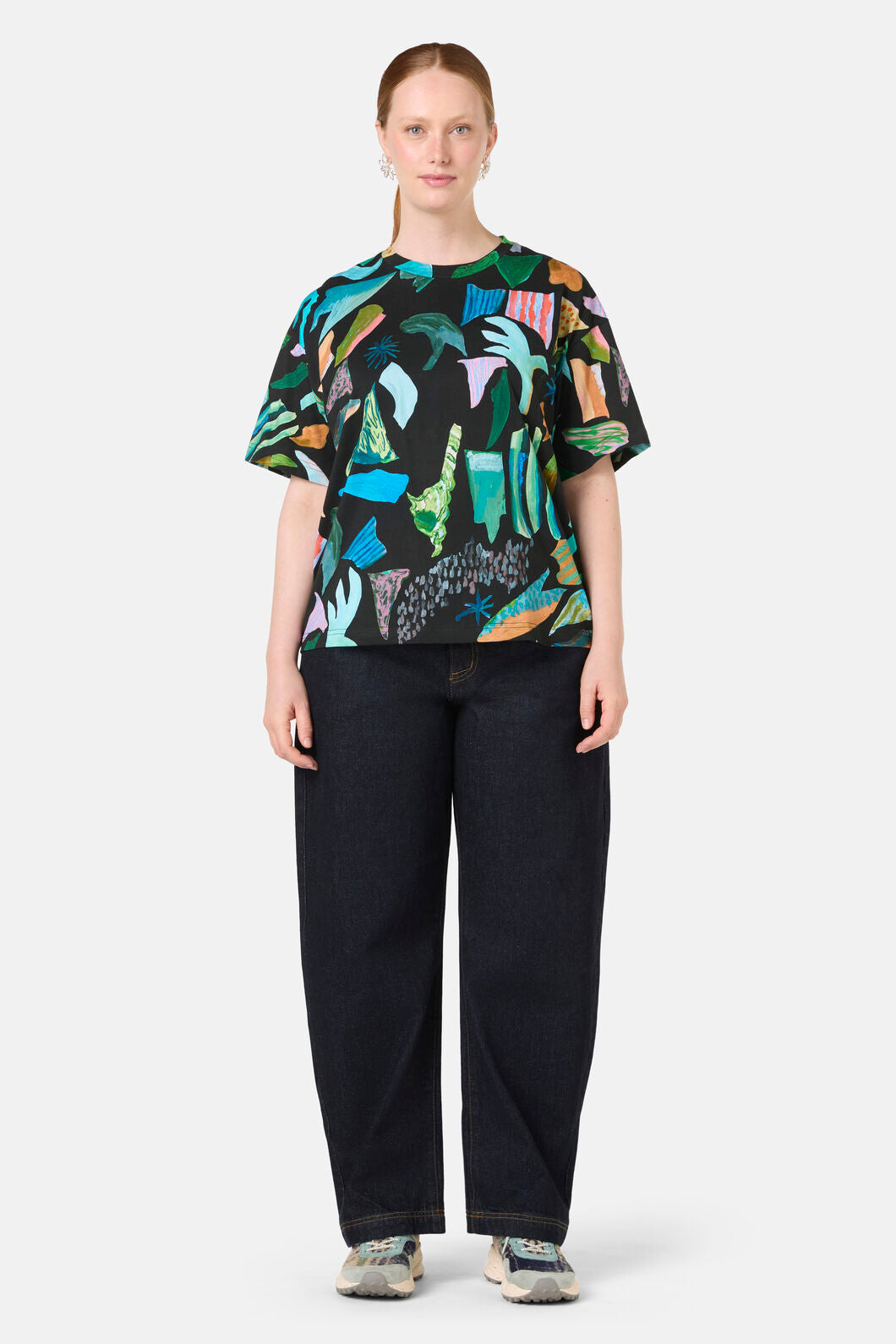 Gorman - Endless Horizon Oversized Tee - print