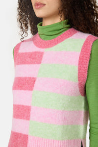 Gorman - Linea Stripe Alpaca Vest - stripe