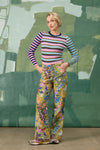 Gorman - Stripe Lurex Knit Top - stripe