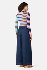 Gorman - Stripe Lurex Knit Top - stripe