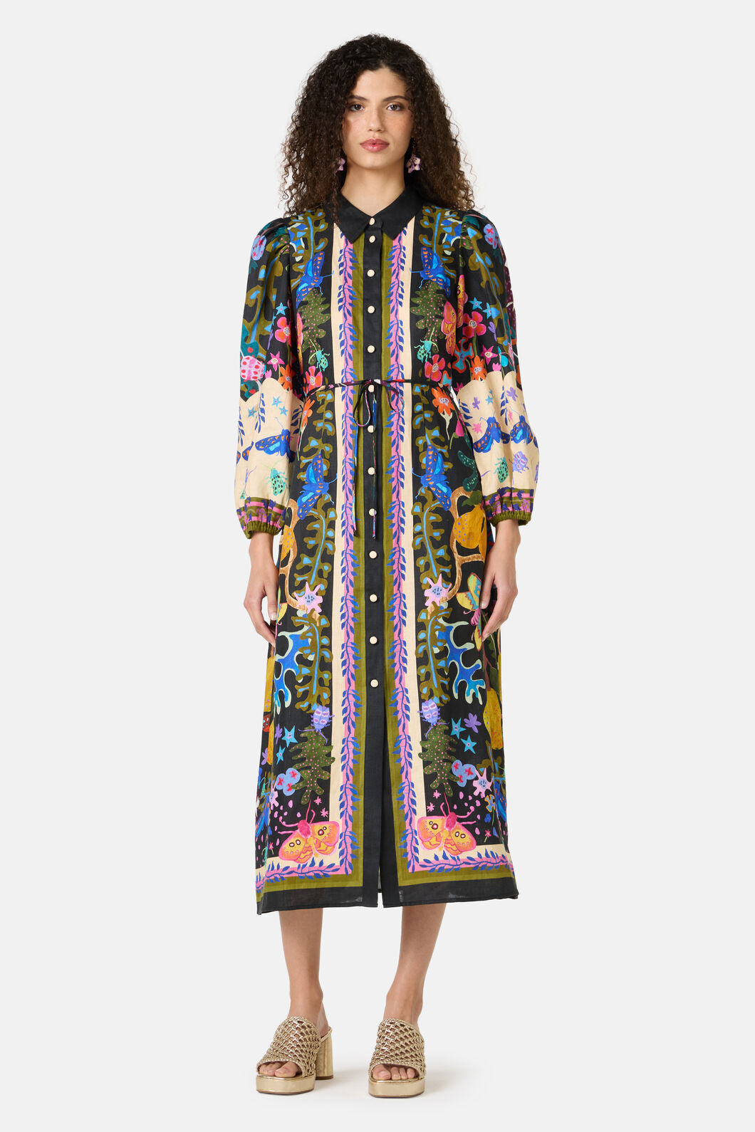 Gorman - Beetlemania Long Dress - print