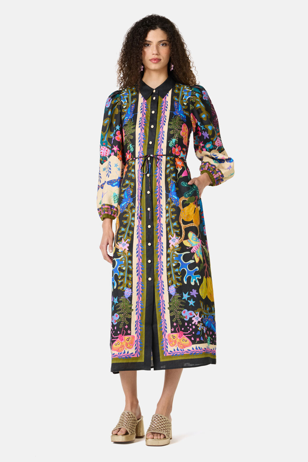 Gorman - Beetlemania Long Dress - print