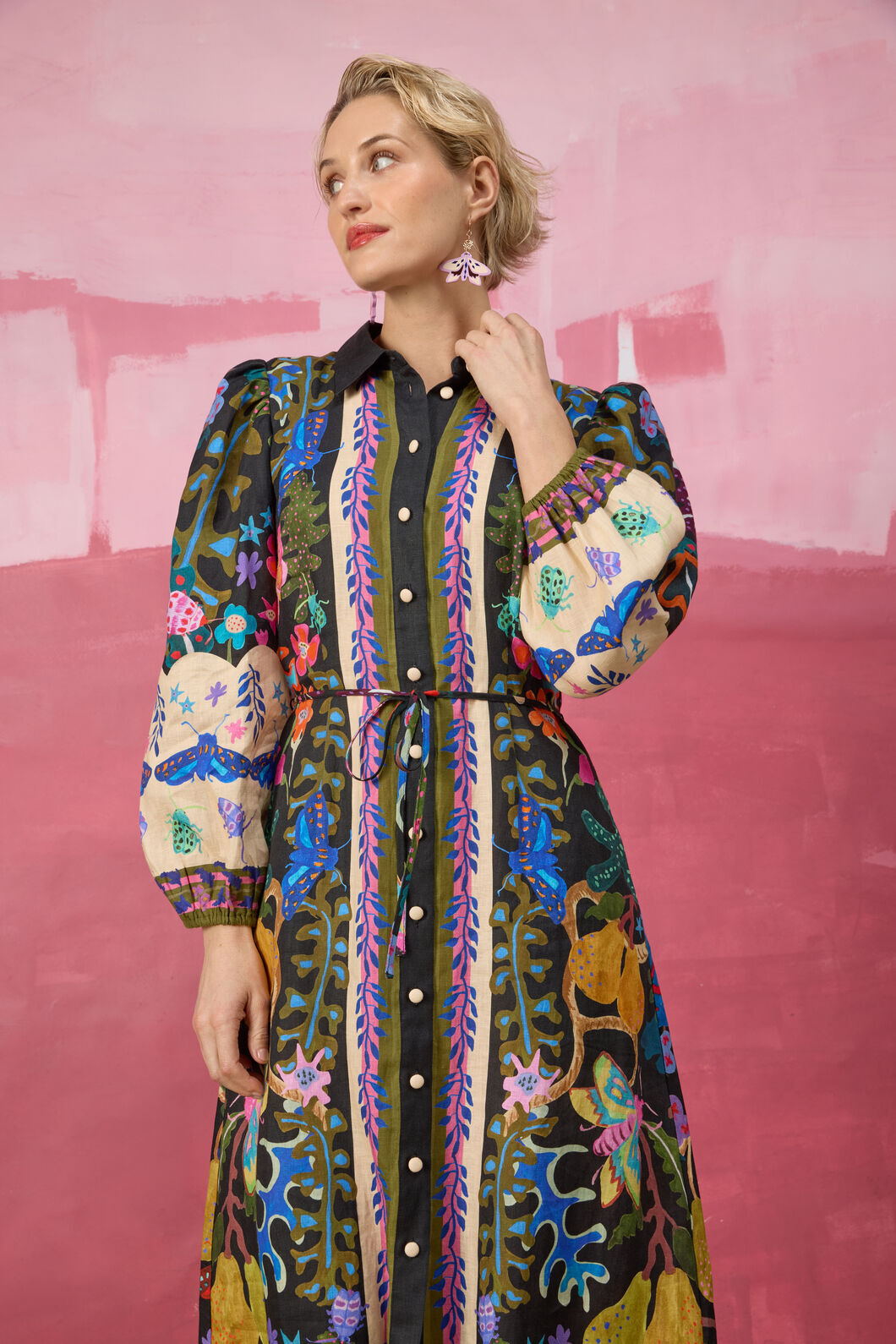 Gorman - Beetlemania Long Dress - print