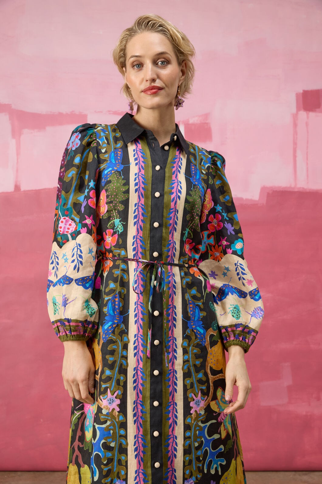 Gorman - Beetlemania Long Dress - print