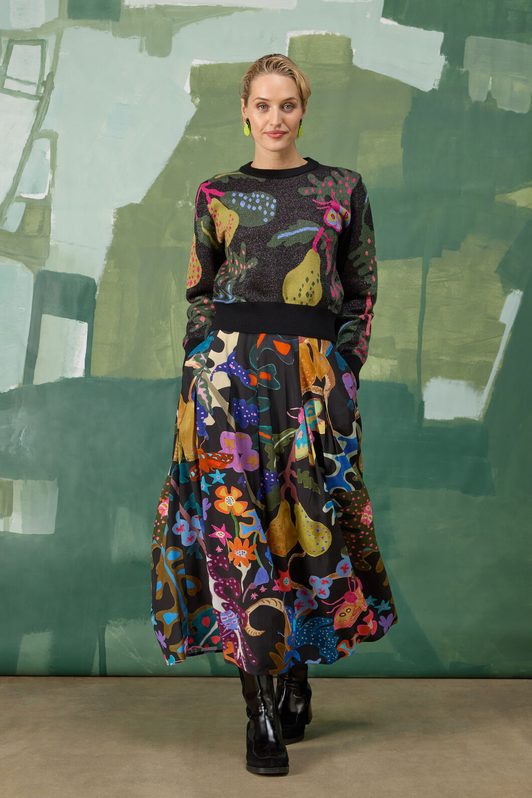 Gorman - Beetlemania Midi Skirt - print