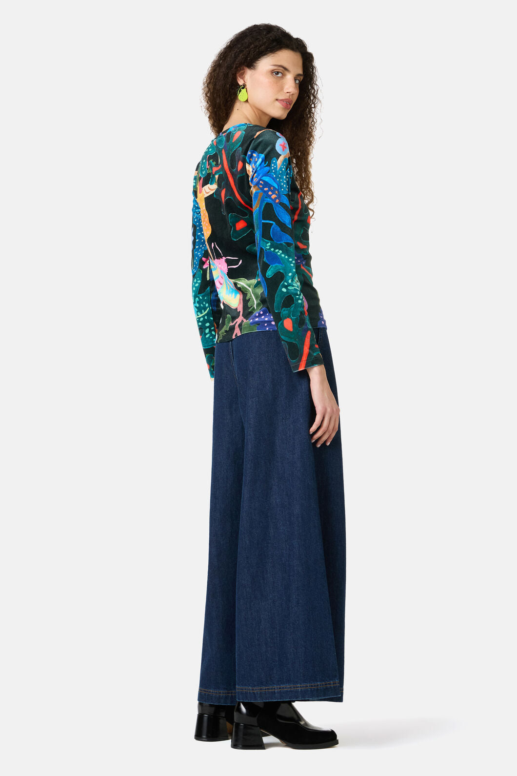 Gorman - Beetlemania Velvet Long Sleeve Top - print