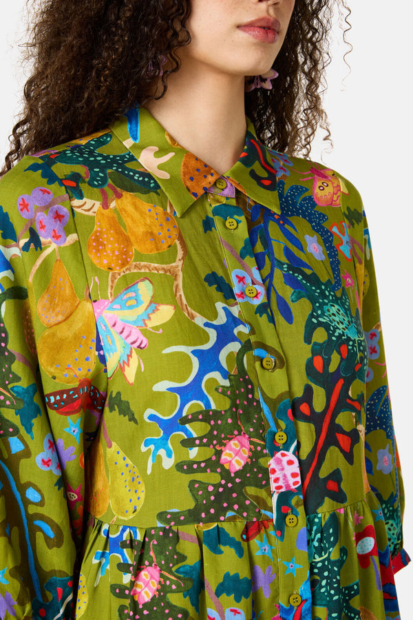 Gorman - Beetlemania Smock Dress - print
