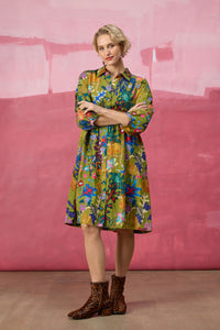 Gorman - Beetlemania Smock Dress - print