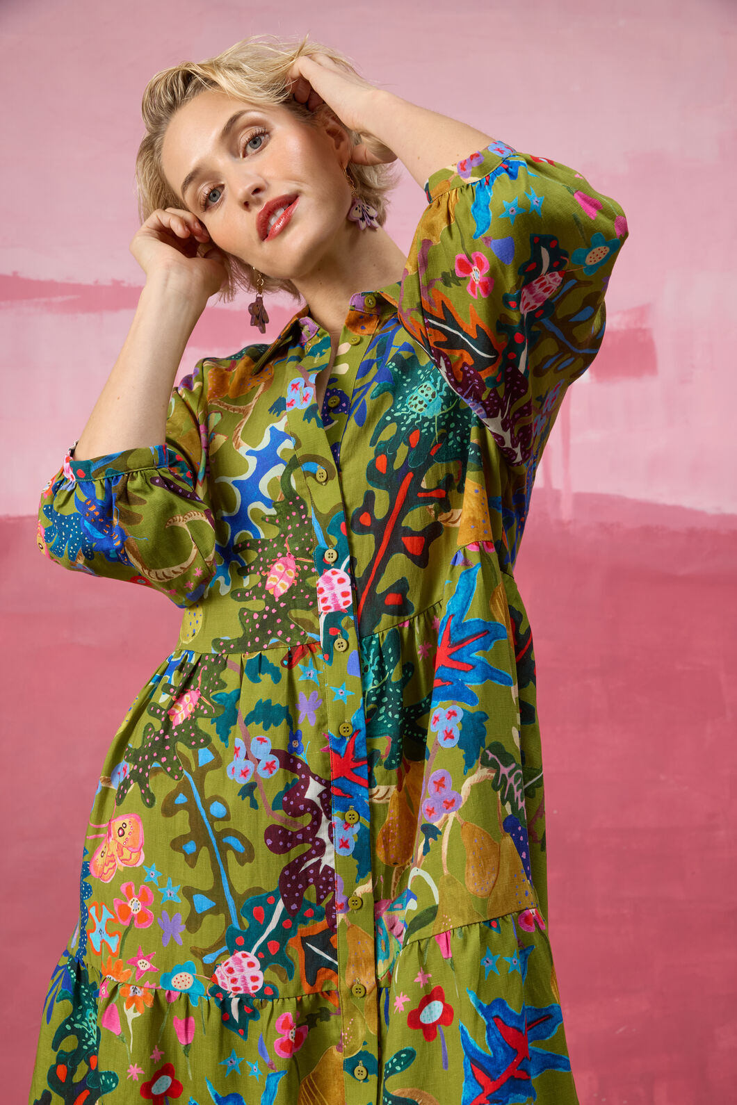 Gorman - Beetlemania Smock Dress - print