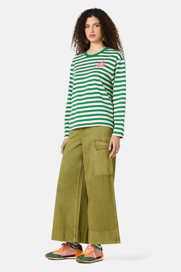 Gorman - Beetlemania Stripe Long Tee - stripe
