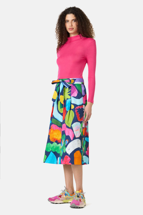 Gorman - Jumble Cotton Skort - print