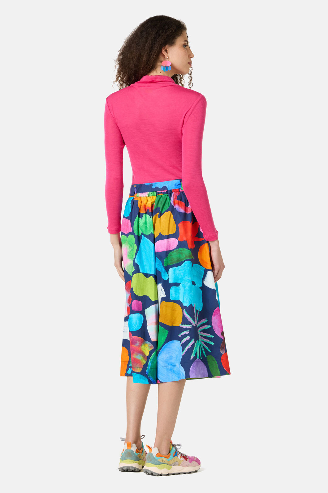 Gorman - Jumble Cotton Skort - print