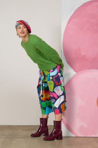 Gorman - Jumble Cotton Skort - print