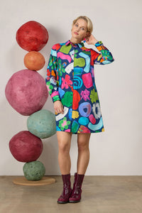 Gorman - Jumble Shirt Dress - print
