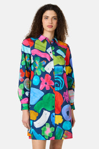 Gorman - Jumble Shirt Dress - print