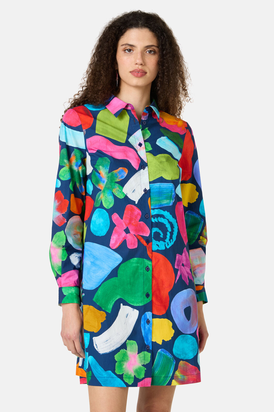 Gorman - Jumble Shirt Dress - print