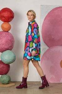 Gorman - Jumble Shirt Dress - print