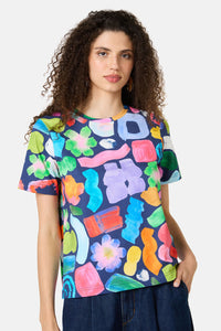 Gorman - Jumble Print Classic Tee - print