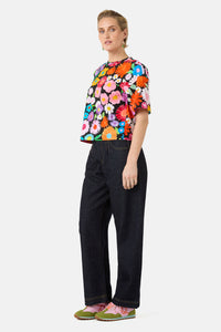 Gorman - Flower Meadow Print Relaxed Tee - print