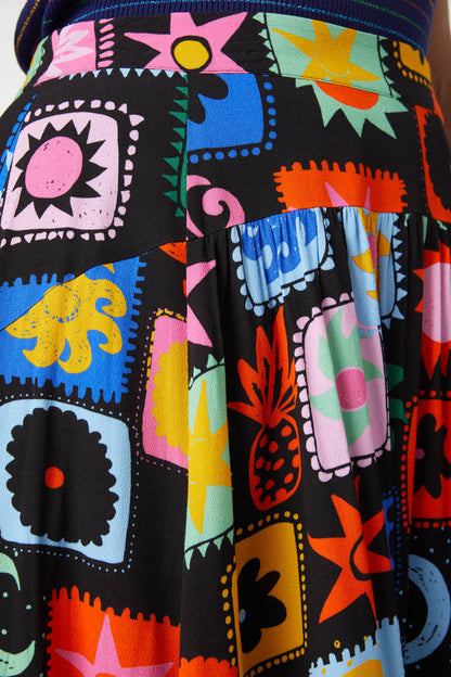 Gorman - Summer Swirl Skirt - print