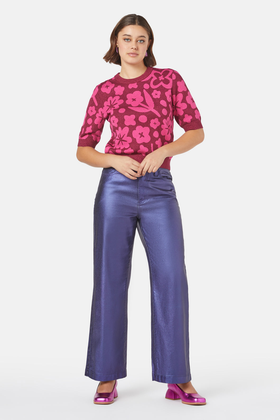 Gorman - Stencil Knit Top - multi