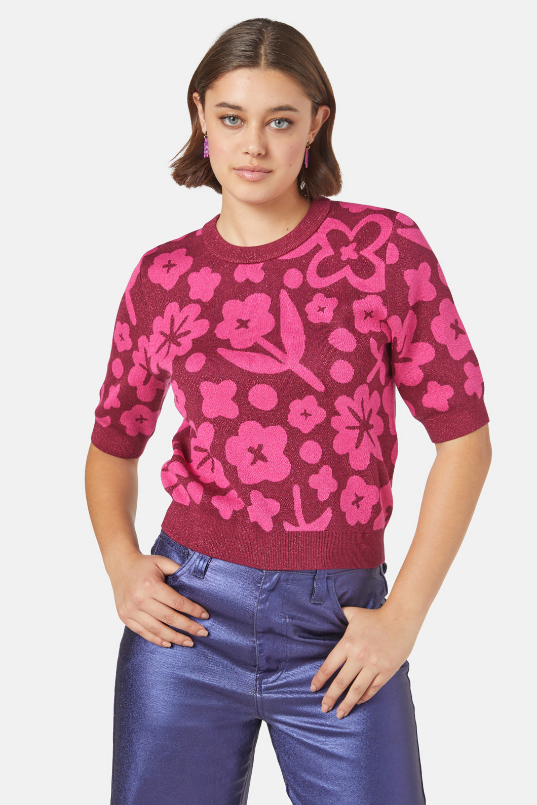 Gorman - Stencil Knit Top - multi