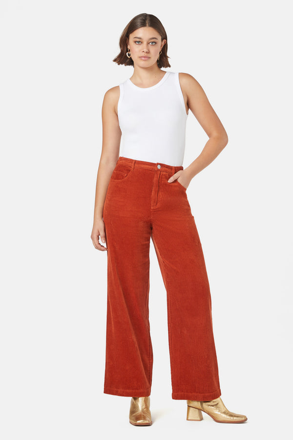 Gorman - Atlanta Cord Jean - rust