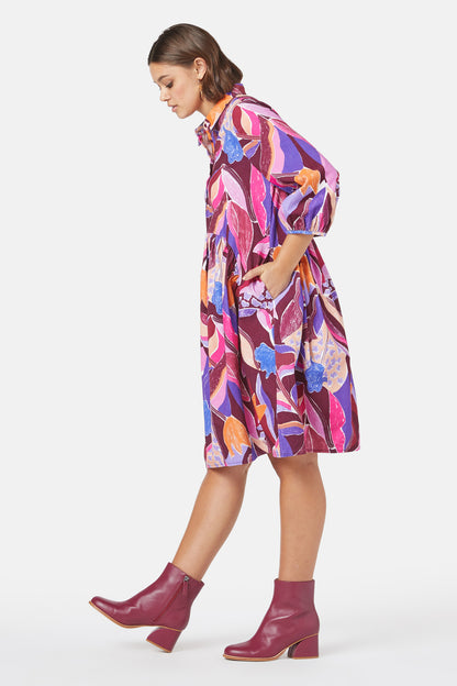 Gorman - Tender Tulips Shirt Dress - print
