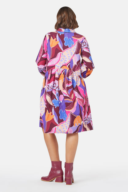 Gorman - Tender Tulips Shirt Dress - print