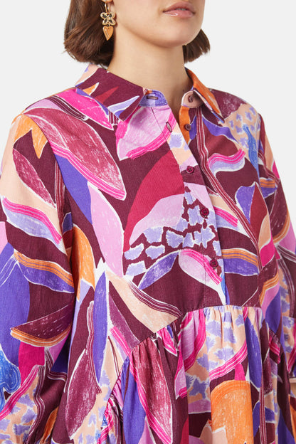 Gorman - Tender Tulips Shirt Dress - print