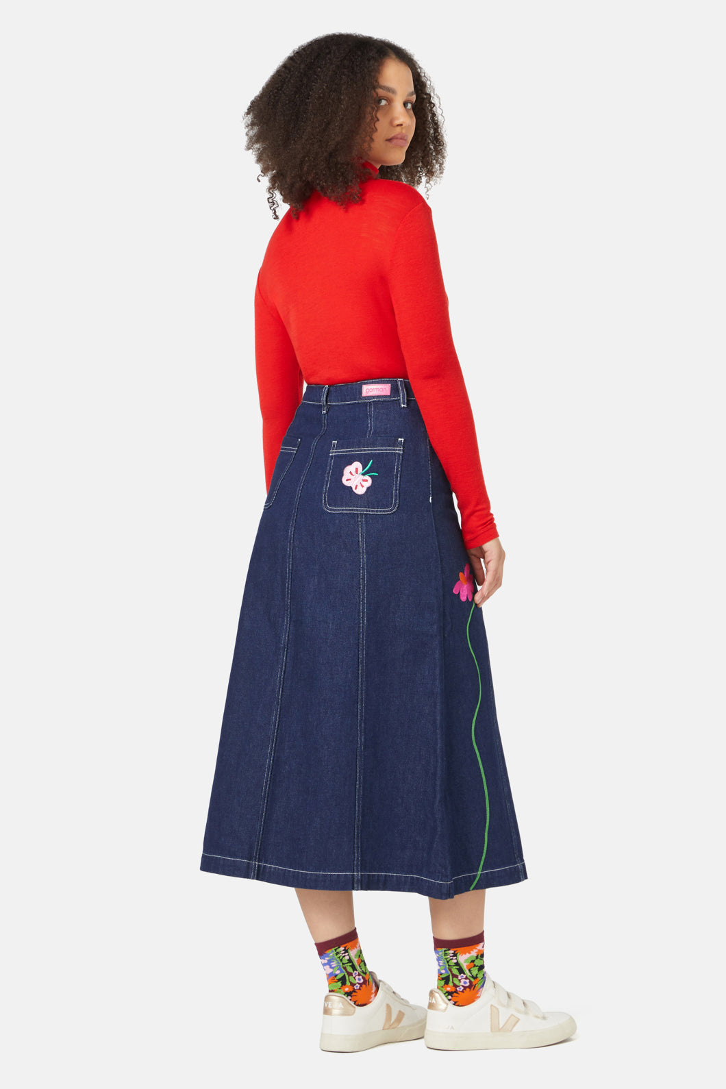 Gorman - Suncatcher Maxi Denim Skirt - indigo