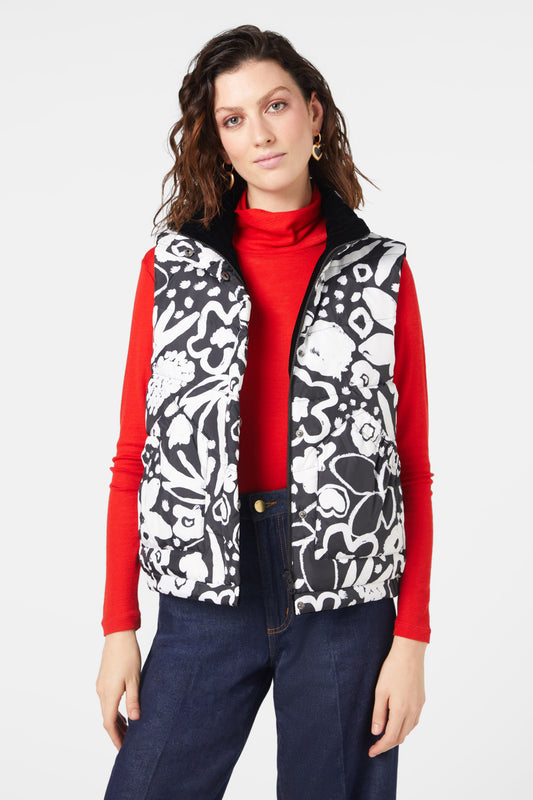 Gorman - Snow Day Puffer Vest - print